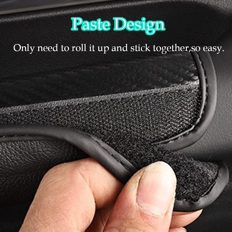 DURASIKO Car Grab Handle Cover,Soft Car Handle Protector,Car Grip Gloves,PU Leather Material,Interior Accessories for Most Cars,2Pcs - Image 4